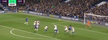 闪击！！内托禁区抽射破门！切尔西1-0埃弗顿！